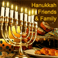 Hanukkah Wish For Friends And Family.