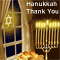 Hanukkah Thank You Wishes.