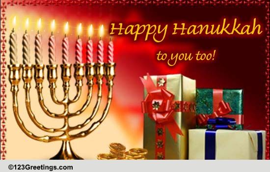 Say 'Thank You' This Hanukkah. Free Thank You eCards, Greeting Cards ...