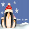 Penguins %26 Snowflakes Happy Holidays.