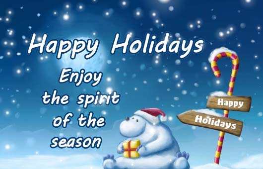 Send Happy Holiday Ecards!
