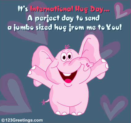 A Jumbo Sized Hug...