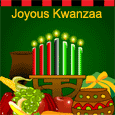 Joyous Kwanzaa And Joy Forever.
