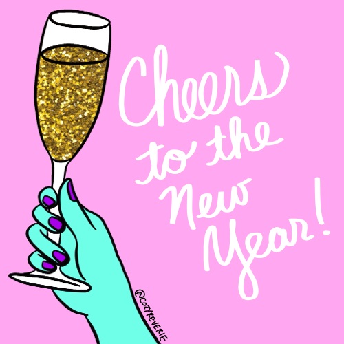 Cheers To The New Year. Free New Year's Eve eCards, Greeting Cards