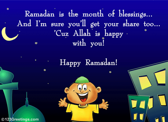Happy Ramadan! Free Religious Blessings eCards, Greeting Cards | 123  Greetings