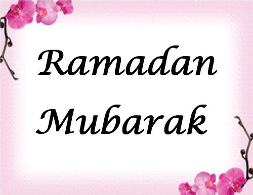 Ramazan Kareem Mubarak.