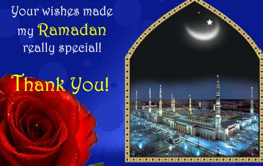 Ramadan Thank You! Free Thank You eCards, Greeting Cards 