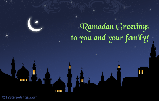 Ramadan Greetings!