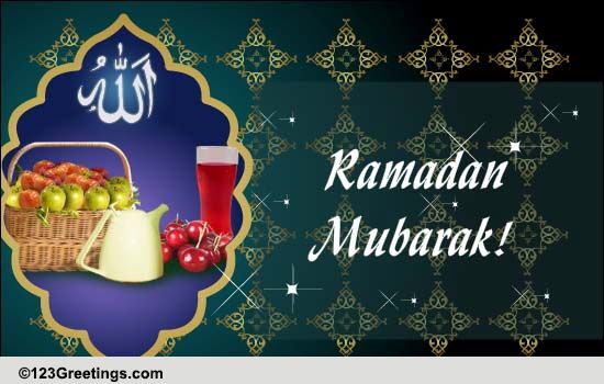 ramadan mubarak how to say