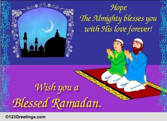 how to wish for ramadan fasting