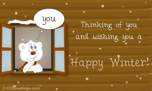 Happy Winter Greetings... Free Happy Winter eCards, Greeting Cards | 123  Greetings