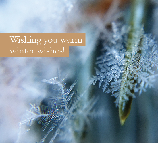 Warm Wishes In The Snow. Free Happy Winter eCards, Greeting Cards 123