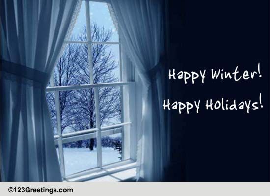 As Winter Sets In… Free Happy Winter eCards, Greeting Cards | 123