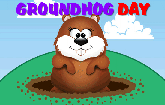 A Cute Groundhog Day Card For You. Free Groundhog Day eCards | 123