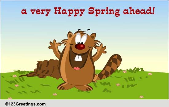 Send Groundhog Day's Greetings!