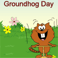 Cheerful Groundhog Day.