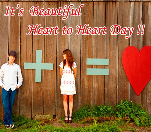 Send Heart To Heart Day!