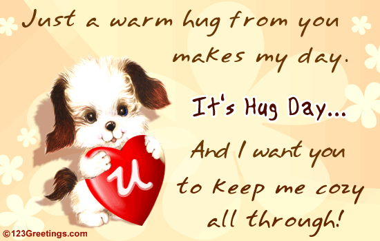 Warm Hugs!