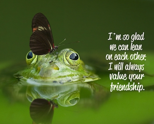 You Can Lean On Me Free I Value Our Friendship Day Ecards 123