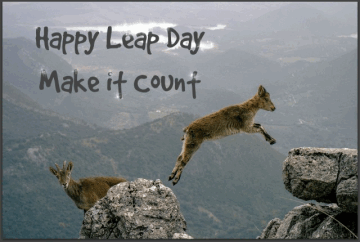 Make Leap Day Count.