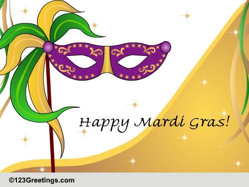 mardi gras cards online