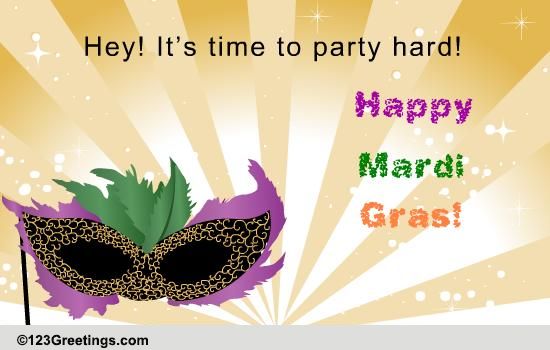 It's Mardi Gras! Free Mardi Gras eCards, Greeting Cards | 123 Greetings