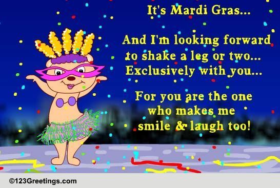 Mardi Gras With You... Free Mardi Gras eCards, Greeting Cards | 123 ...