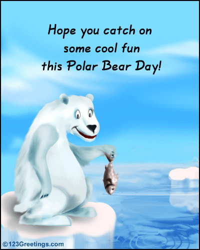 Cool Fun On Polar Bear Day...