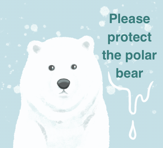 Protect The Polar Bear. Free Polar Bear Day eCards, Greeting Cards