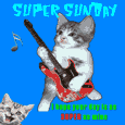 My Cute Super Sunday Card.