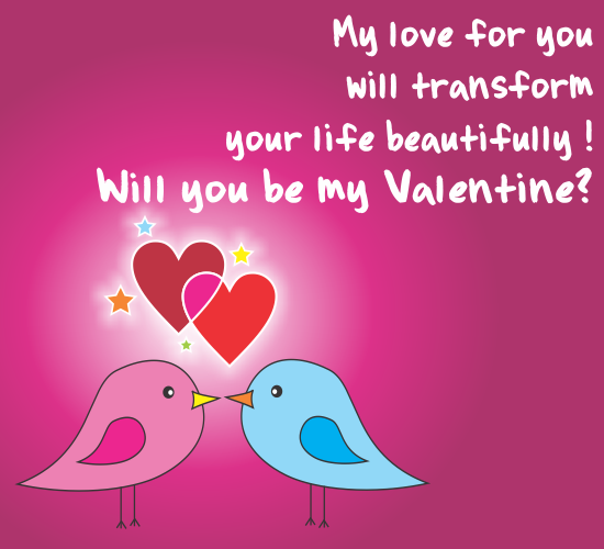 Will You Be My Valentine? Free Be My Valentine eCards, Greeting Cards