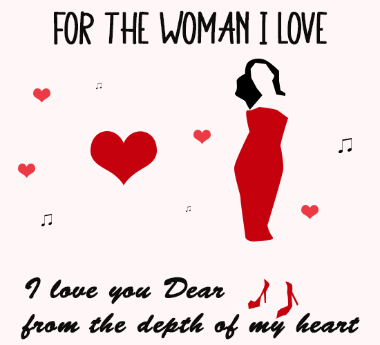 For The Woman I Love, Heart...