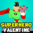 Superhero Valentine.