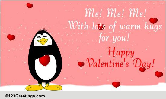 Friends and Family Valentine's Day Greeting Card for Loved Ones Valentine's 