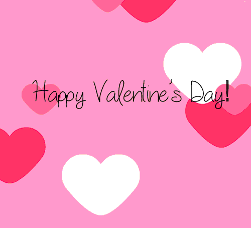 Falling Hearts Valentine Ecard Free Happy Valentines Day Ecards 123