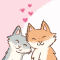 Valentine Kitty Cuddles.