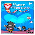 Happy Valentine Kite & Tidom.