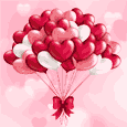 Valentine’s Day Balloon And Heart.