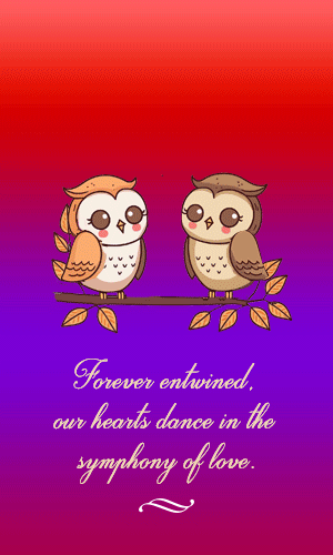 Kissing Night Owls Valentine’s Day.