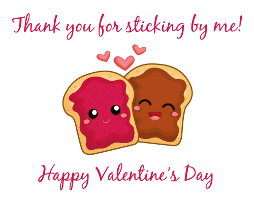 Thank You For Sticking By Me Free Thank You ECards Greeting Cards 