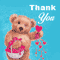 Teddy Says Valentine Thanks.