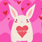 Bunny Cute Valentine%92s  Day...