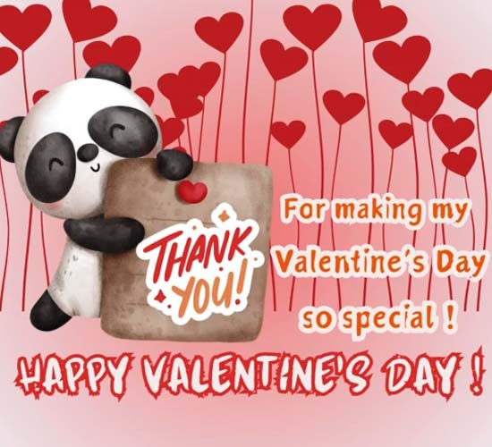 Valentine’s Day Special Thank You. Free Thank You eCards | 123 Greetings