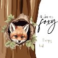 Foxy Valentine’s Day Card...