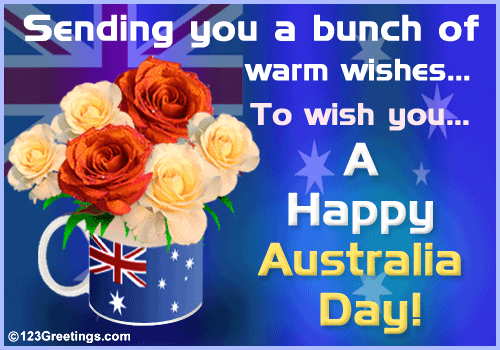 Australia Day Warm Wishes. Australia eCards, Greeting | 123 Greetings