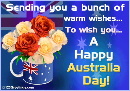 Australia Day Warm Wishes.