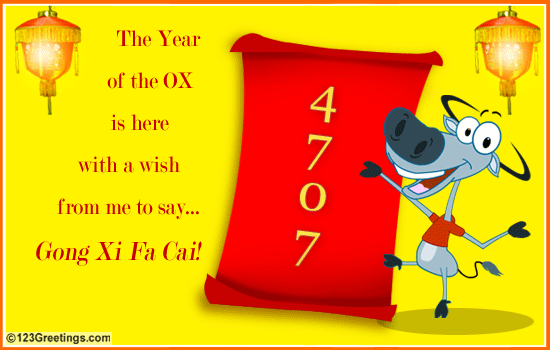 Gong Xi Fa Cai!