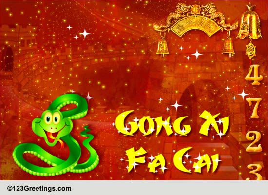 Good Fortune And Prosperity! Free Happy Chinese New Year eCards | 123