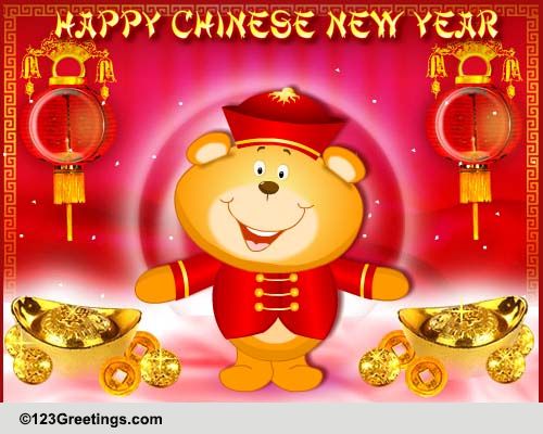 Chinese New Year Hugs 4719! Free Happy Chinese New Year eCards | 123