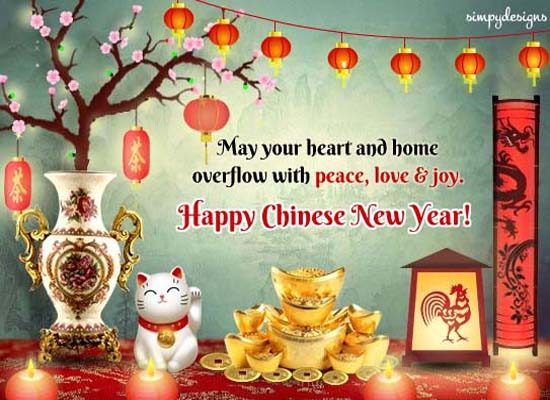 New Year Wishes. Free Happy Chinese New Year eCards, Greeting Cards | 123 Greetings